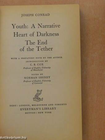 Youth: A Narrative/Heart of Darkness/The End of the Tether