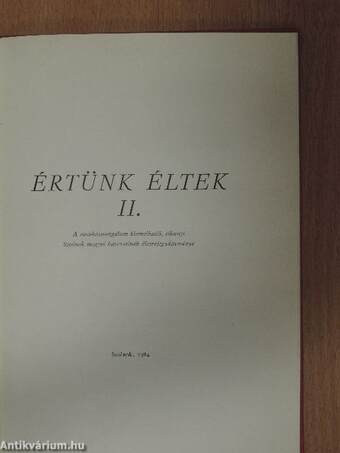 Értünk éltek II.