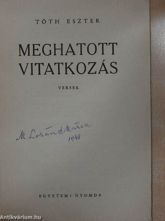 Meghatott vitatkozás