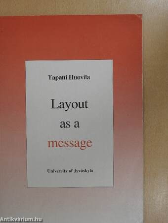 Layout as a message