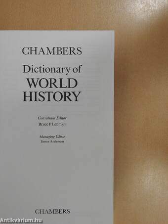 Dictionary of World History