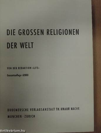 Die großen Religionen der Welt