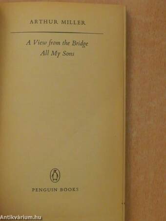 A View from the Bridge/All My Sons