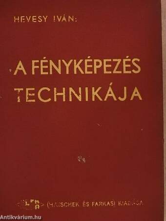 A fényképezés technikája