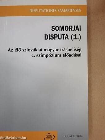 Somorjai disputa (1.)