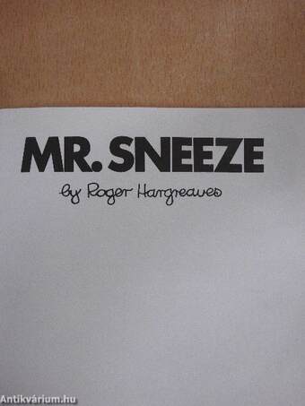 Mr. Sneeze