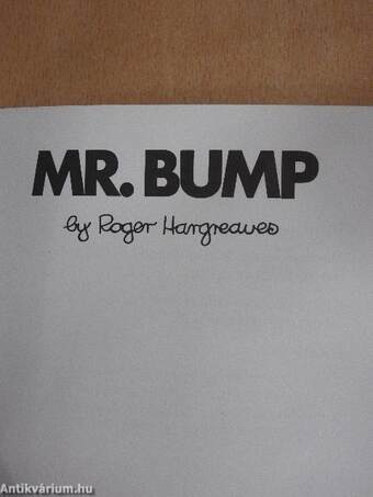 Mr. Bump