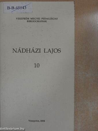 Nádházi Lajos