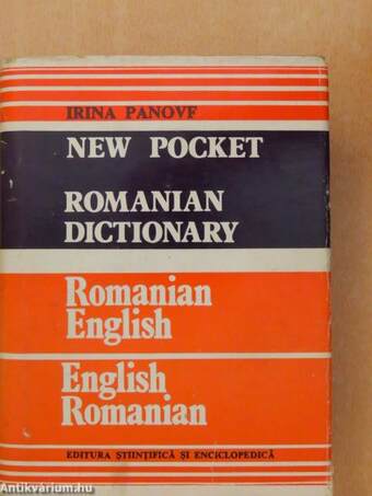 Romanian-english/English-romanian Dictionary