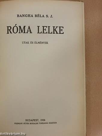 Róma lelke