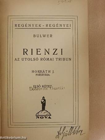 Rienzi I-II.