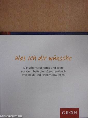 Was ich dir wünsche