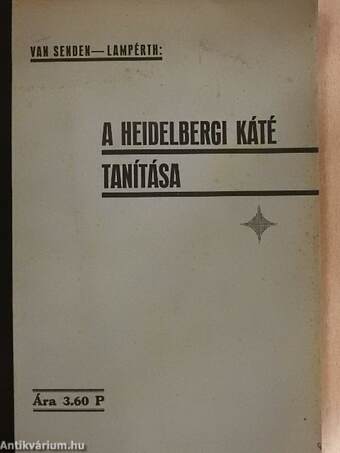 A Heidelbergi Káté tanítása