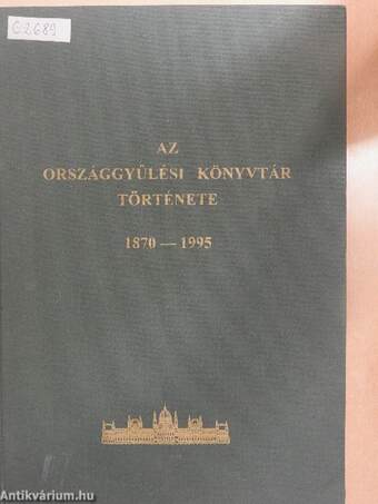 Az országgyűlési könyvtár története