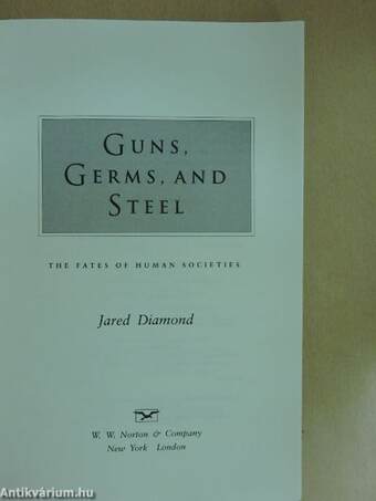 Guns, Germs, and Steel