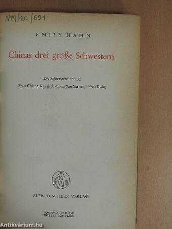 Chinas drei große Schwestern