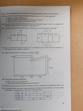 Matematika feladatsorozatok általános iskolásoknak 7. osztály