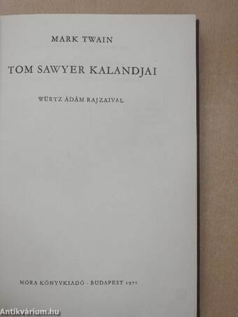 Tom Sawyer kalandjai