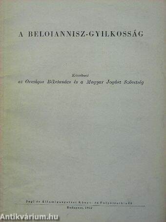 A Beloiannisz-gyilkosság