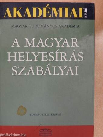 A magyar helyesírás szabályai