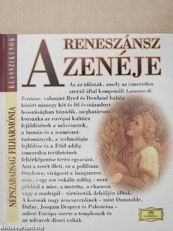 A reneszánsz zenéje - CD-vel