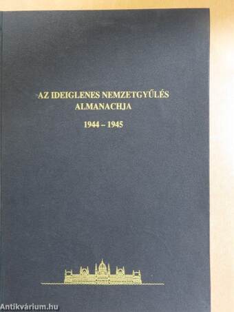 Az Ideiglenes Nemzetgyűlés almanachja 1944-1945