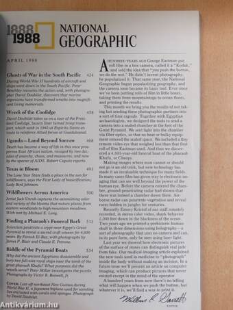 National Geographic April 1988