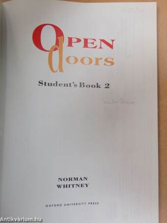 Open Doors 2. - Student's Book/Workbook