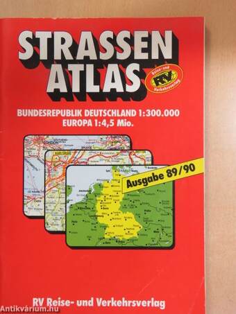 Strassen Atlas 89/90