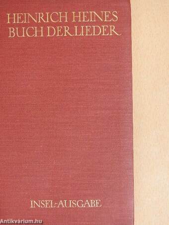 Buch der Lieder