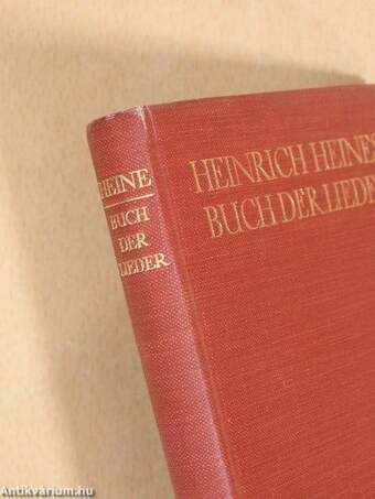 Buch der Lieder