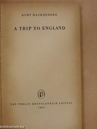 A Trip to England