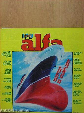 Alfa 1985. április