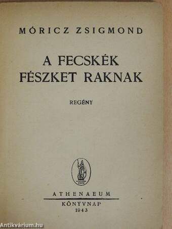 A fecskék fészket raknak