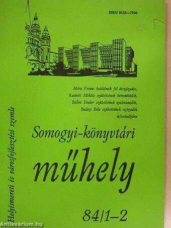 Somogyi-könyvtári műhely 84/1-4