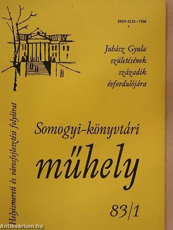 Somogyi-könyvtári műhely 83/1