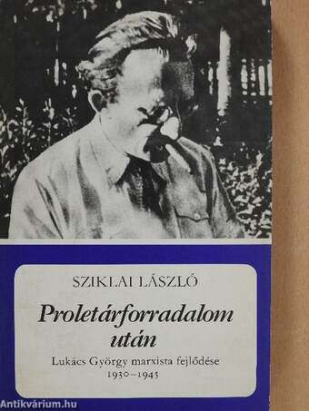 Proletárforradalom után (dedikált példány)