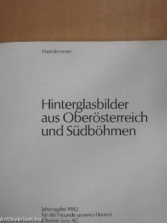 Hinterglasbilder aus Oberösterreich und Südböhmen