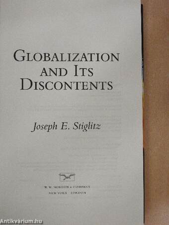 Globalization and Its Discontents