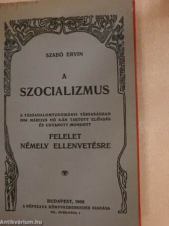 A szocializmus