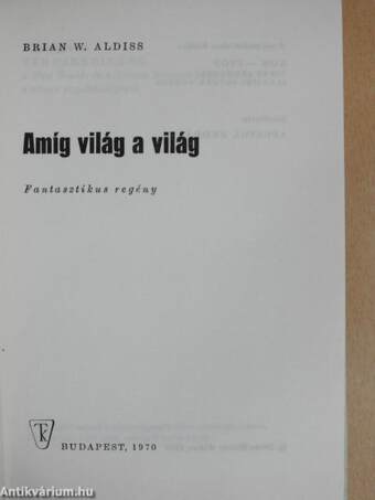 Amíg világ a világ