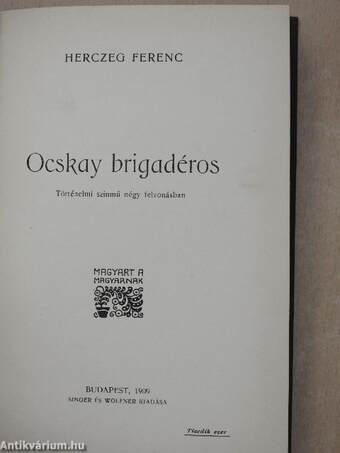 Ocskay brigadéros