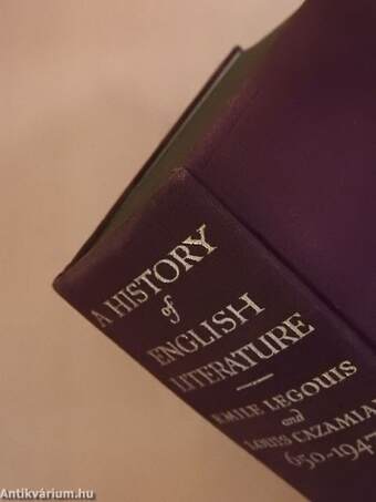 A History of English Literature