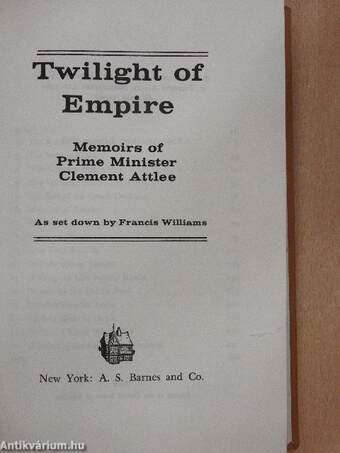 Twilight of Empire