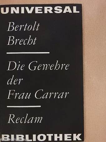 Die Gewehre der Frau Carrar