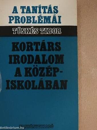 Kortárs irodalom a középiskolában