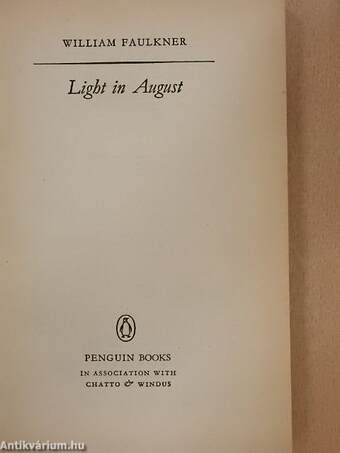 Light in August