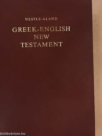 Greek-English New Testament