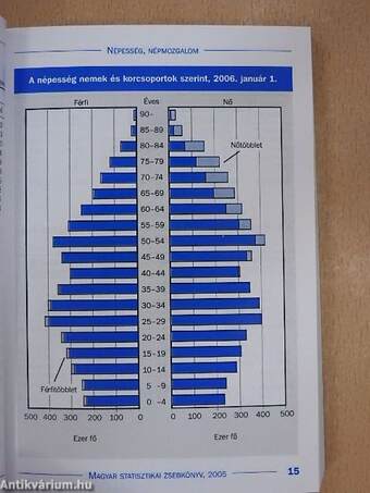 Magyar statisztikai zsebkönyv 2005