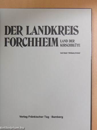 Der Landkreis Forchheim